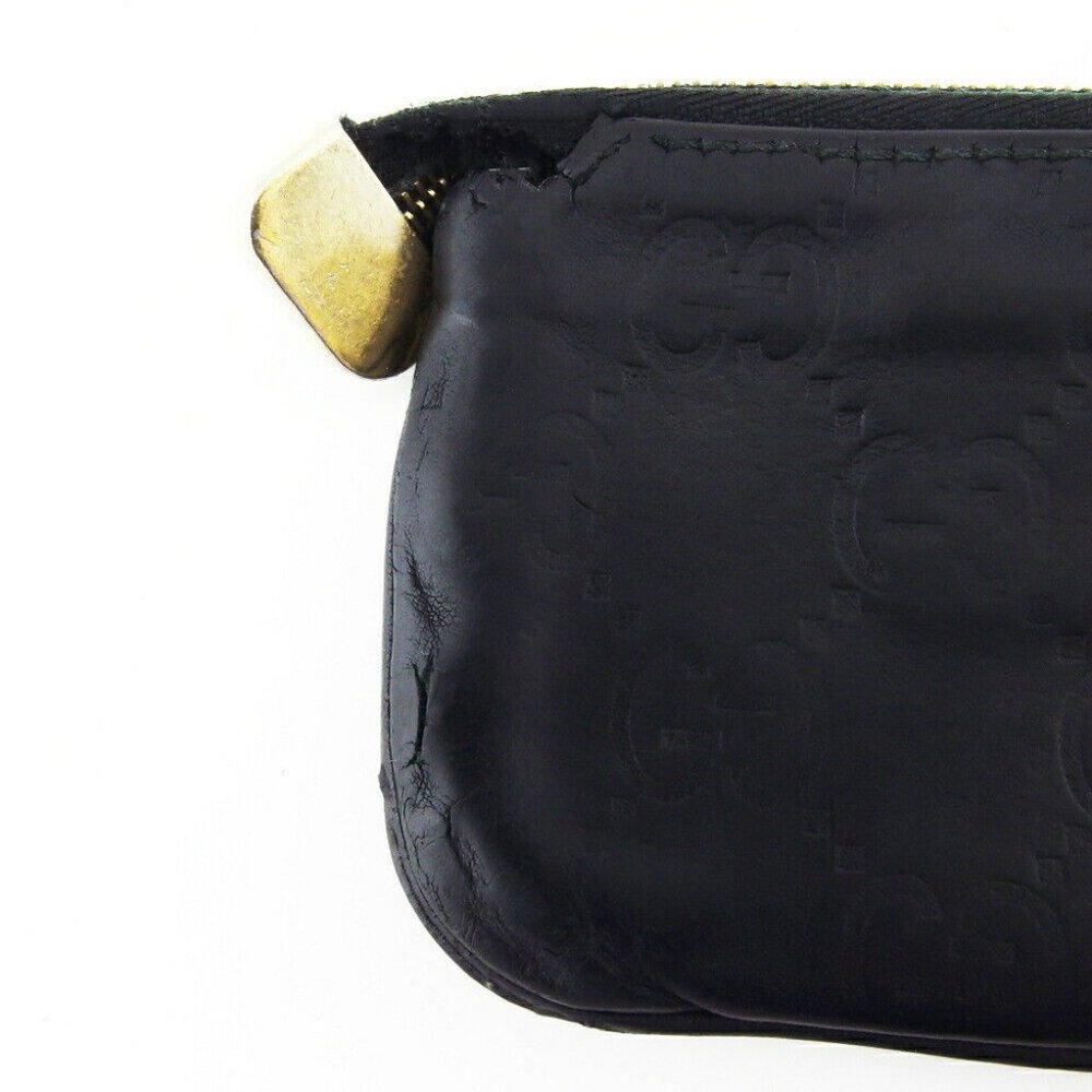 Authenticity guaranteed  USED GUCCI Coin Case Gucci Ma Leather - Picture 6 of 10